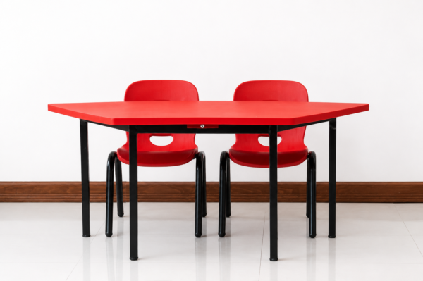 Conjunto de MesaTrapezoidal Preescolar